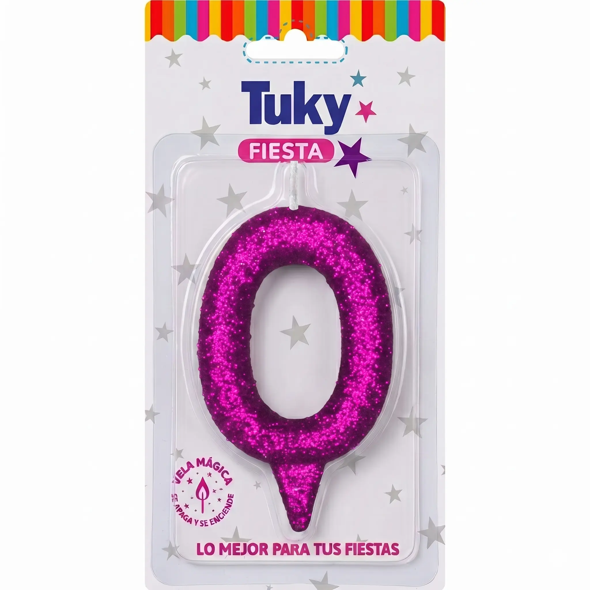 Vela Tubular Full Gibre Fucsia Nº 0.