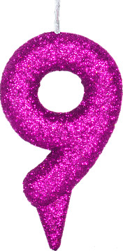 Vela Tubular Full Gibre Fucsia Nº 9. - 2