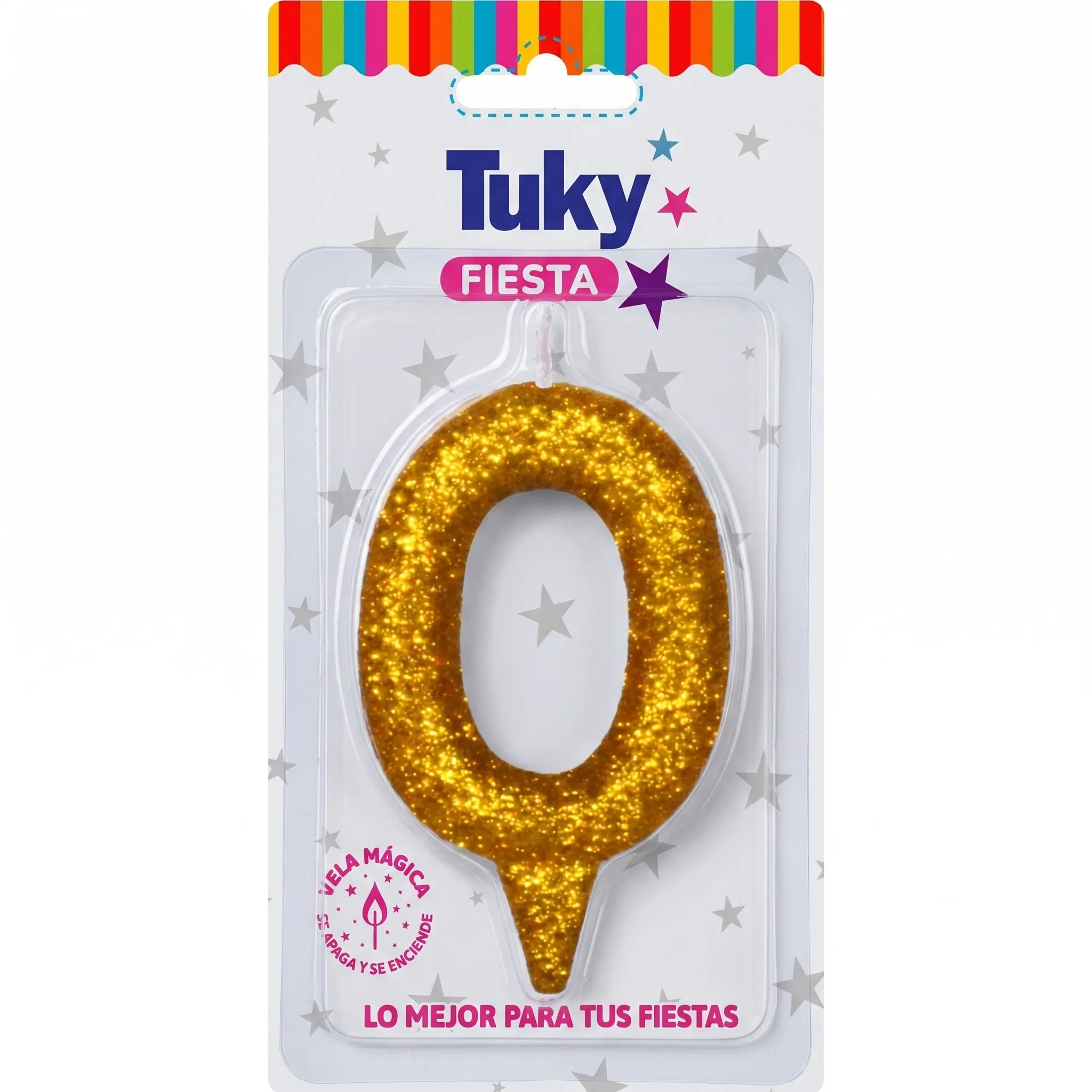 Vela Tubular Full Gibre Oro Nº 0.