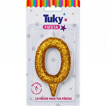 Vela Tubular Full Gibre Oro Nº 0. - 1