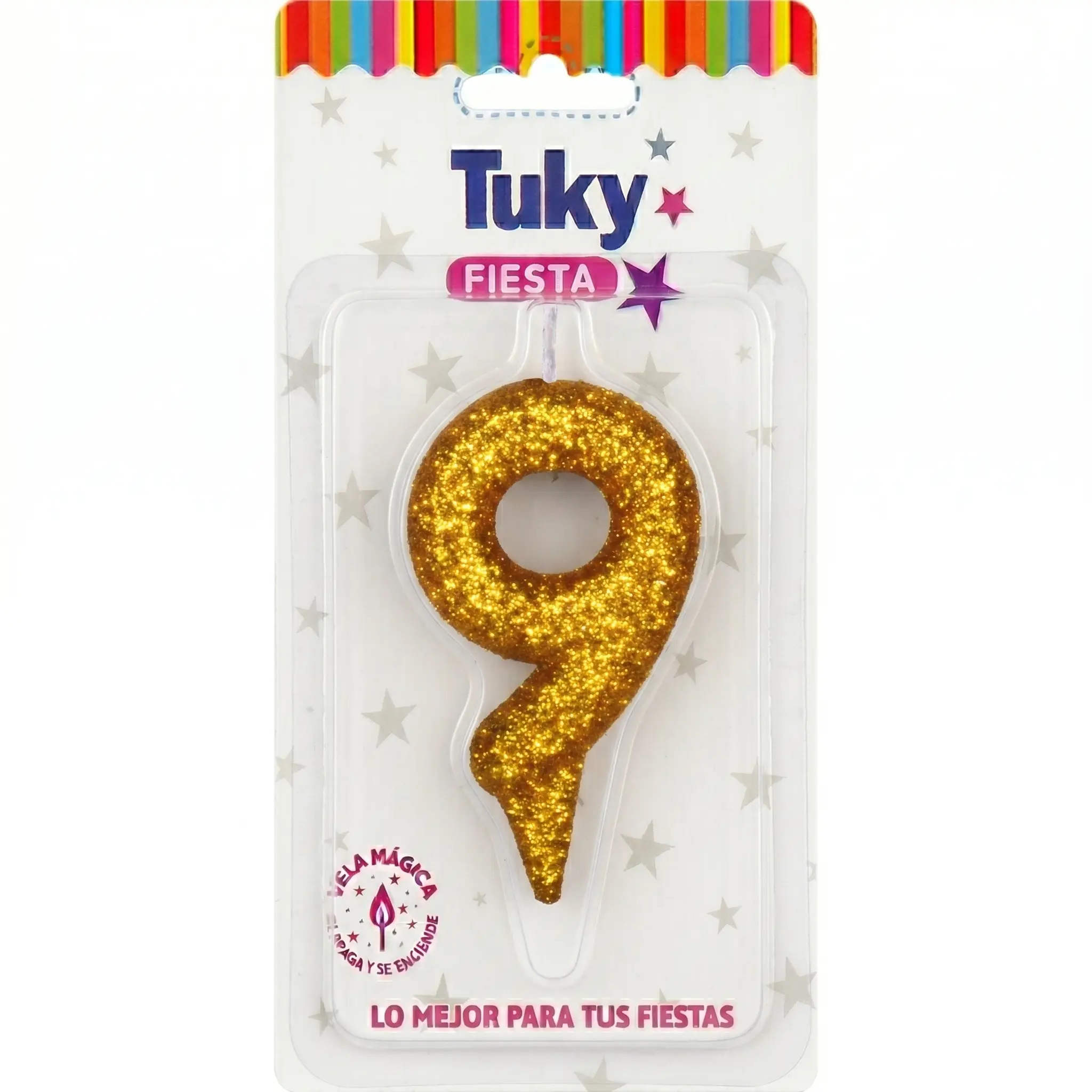 Vela Tubular Full Gibre Oro Nº 9.