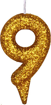 Vela Tubular Full Gibre Oro Nº 9. - 2