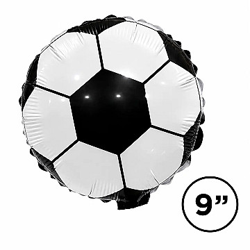 Globo Metalizado Pelota de Futbol 18" - 3