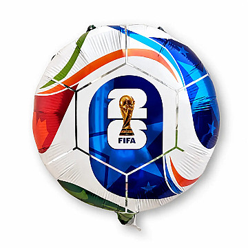 Globo Metalizado Pelota de Futbol 18" - 4