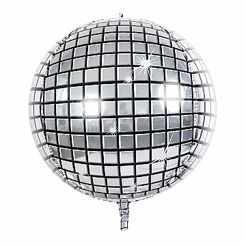 Globo Metatizado Esfera Boliche 22" - 2