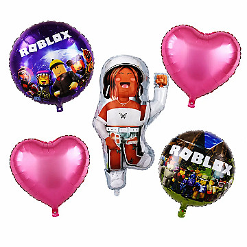 Set Roblox Globos Metalizados - 2