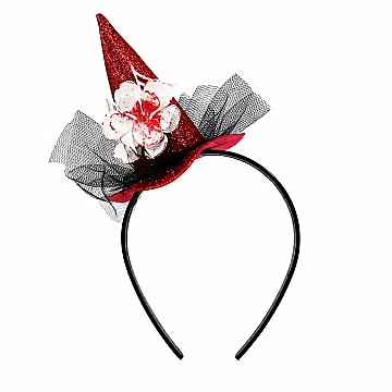 Vincha Gorro Flor Sangrienta Halloween - 1