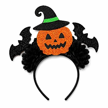 Vincha Calabaza con Sombrero Halloween - 1