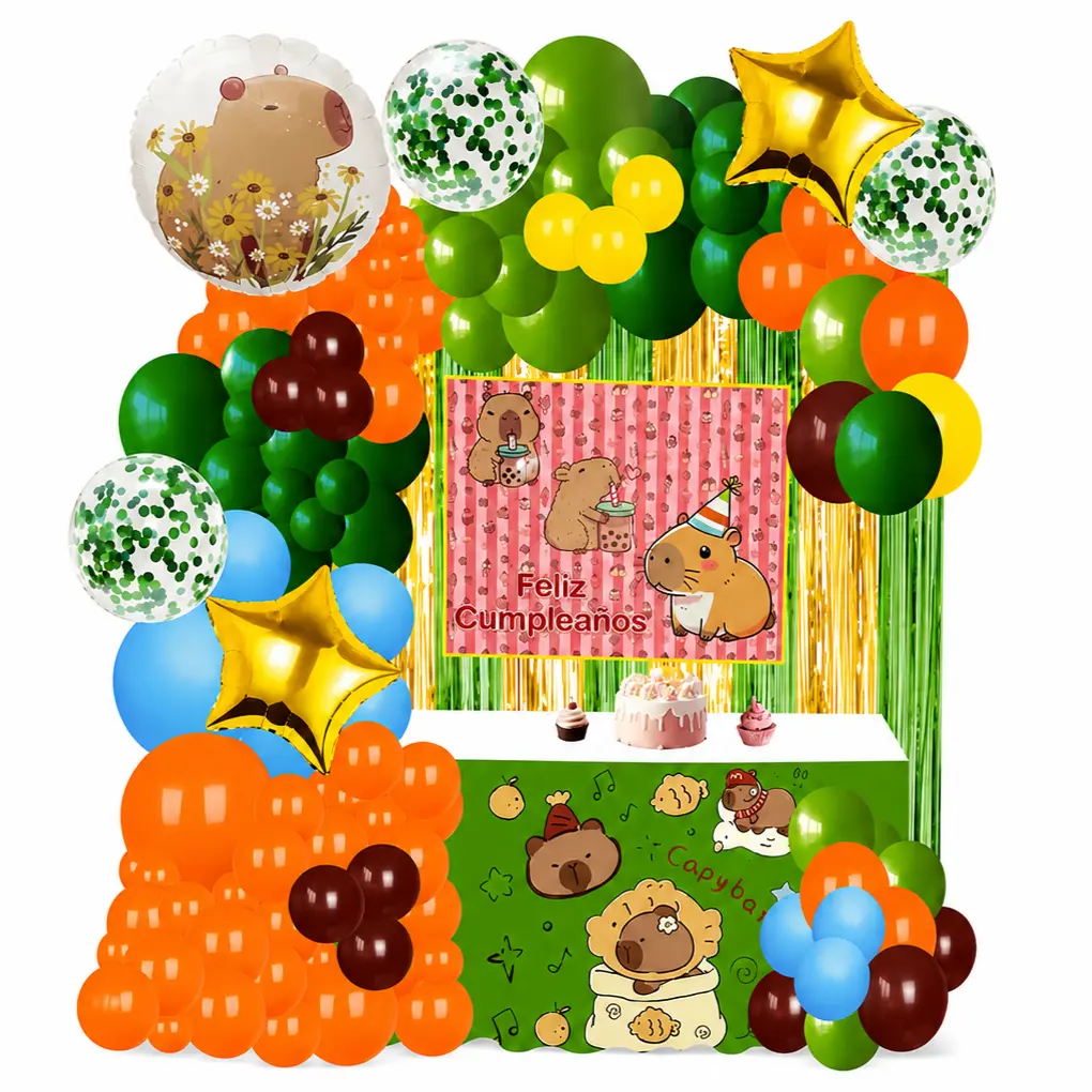 Set Feliz Cumple Capibara
