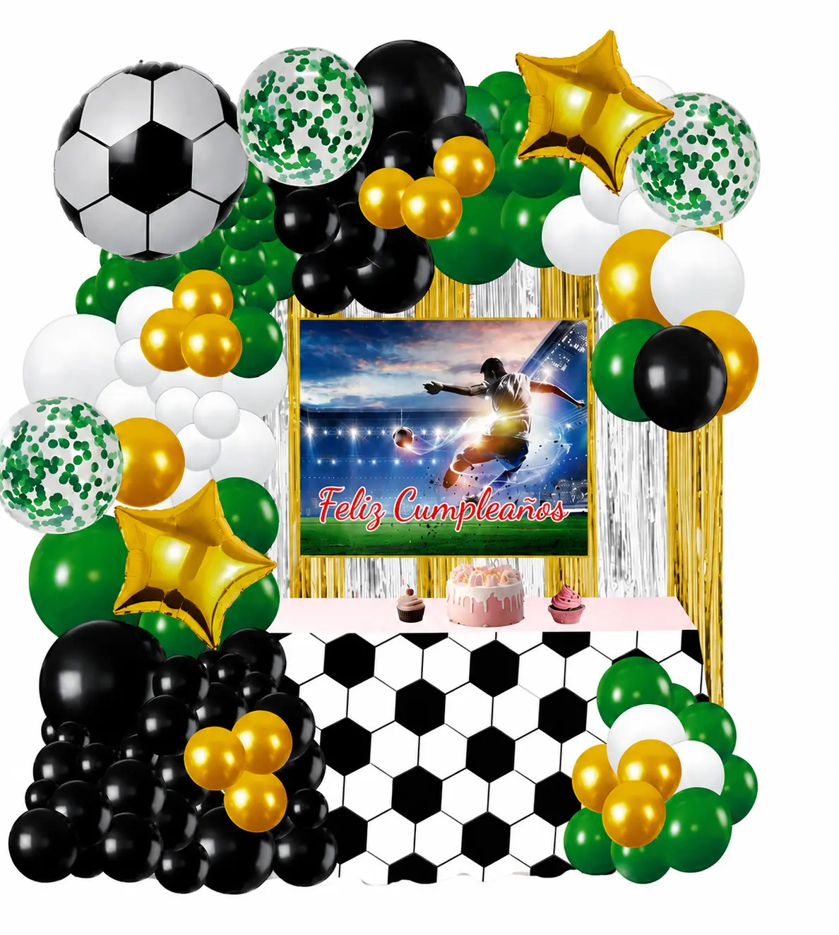Set Feliz Cumple Futbol