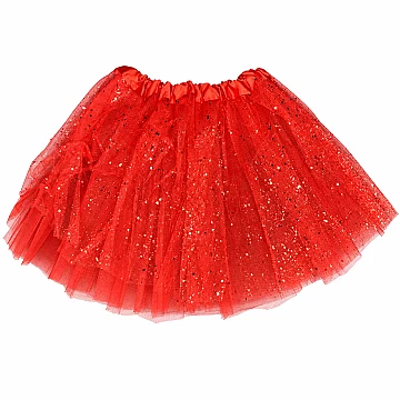 Tutu 30 Cm 3 capas C/Brillo para Niña - 9