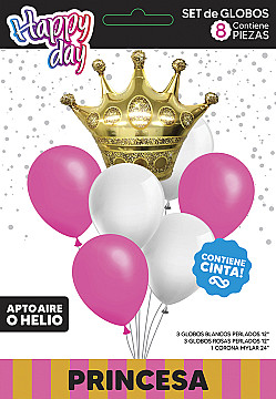 Cortina De Globos Princesa - 1