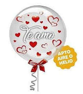 Lettering Balloon Te Amo - 1