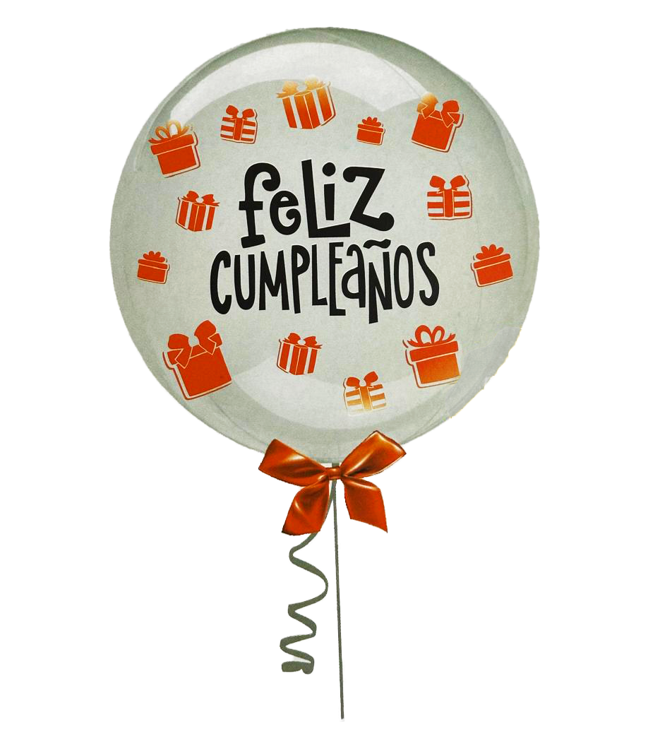 Letterin Balloon Feliz Cumpleaños