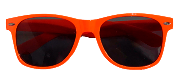 Lentes Cotillon Marco Naranja